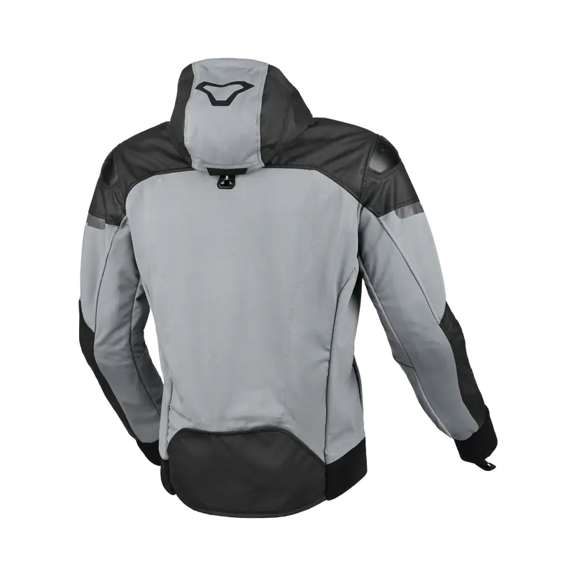 Macna Distec Textile Jacket Grey / Black FREE UK Delivery, FREE 365 Day Returns | Moto Central