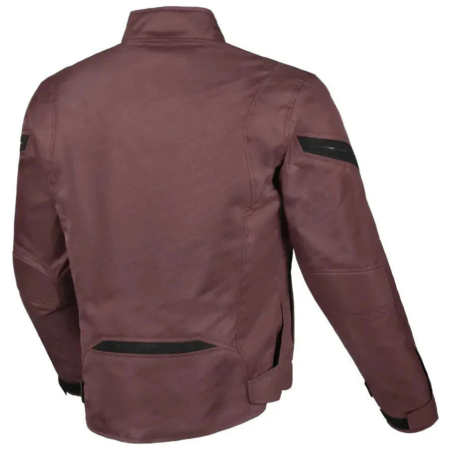 Macna Dromica Ladies Textile Jacket Bordeaux  - FREE UK Shipping, FREE 365 Day Returns | Moto Central