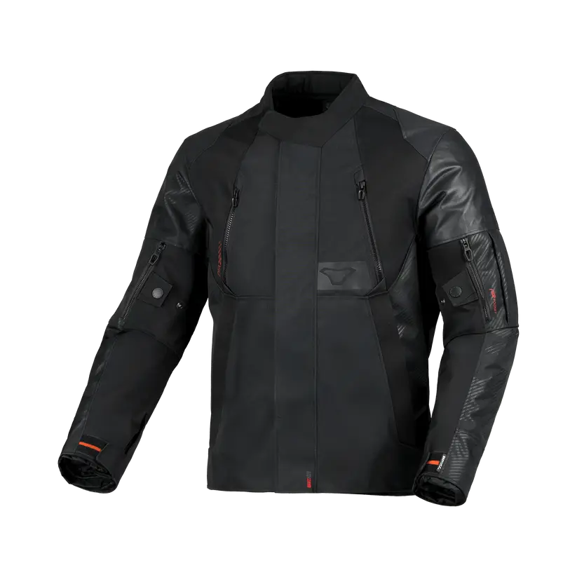 Macna Entrity Textile Jacket Black FREE UK Delivery, FREE 365 Day Returns | Moto Central