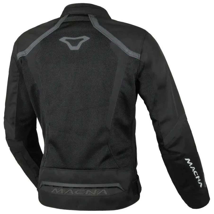 Macna Grisca Textile Jacket Black  - FREE UK Shipping, FREE 365 Day Returns | Moto Central
