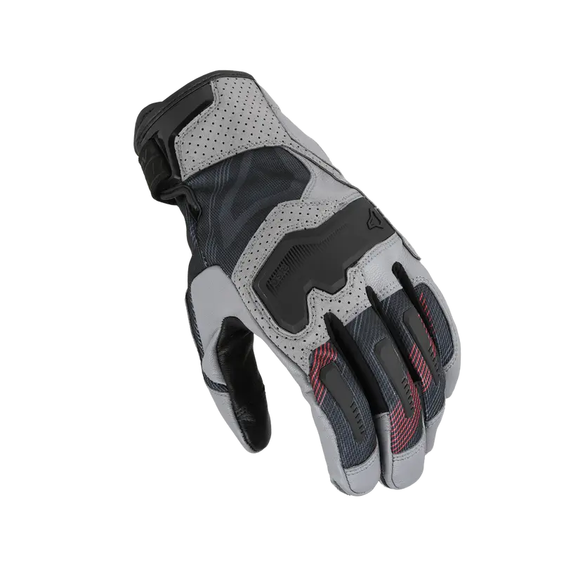 Macna Haros 2.0 Gloves Grey / Black FREE UK Delivery, FREE 365 Day Returns | Moto Central