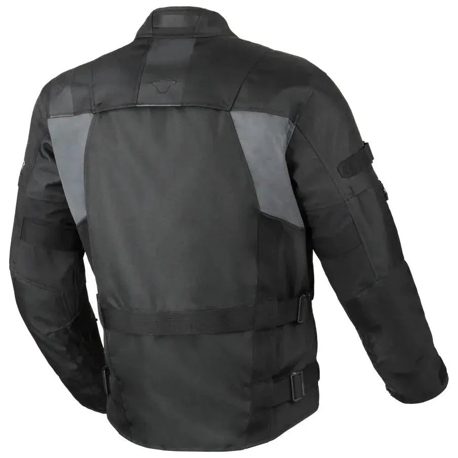 Macna Higera Textile Jacket Black  - FREE UK Shipping, FREE 365 Day Returns | Moto Central