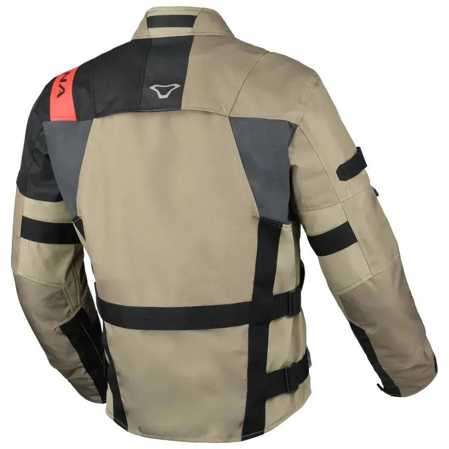 Macna Higera Textile Jacket Taupe / Black  - FREE UK Shipping, FREE 365 Day Returns | Moto Central