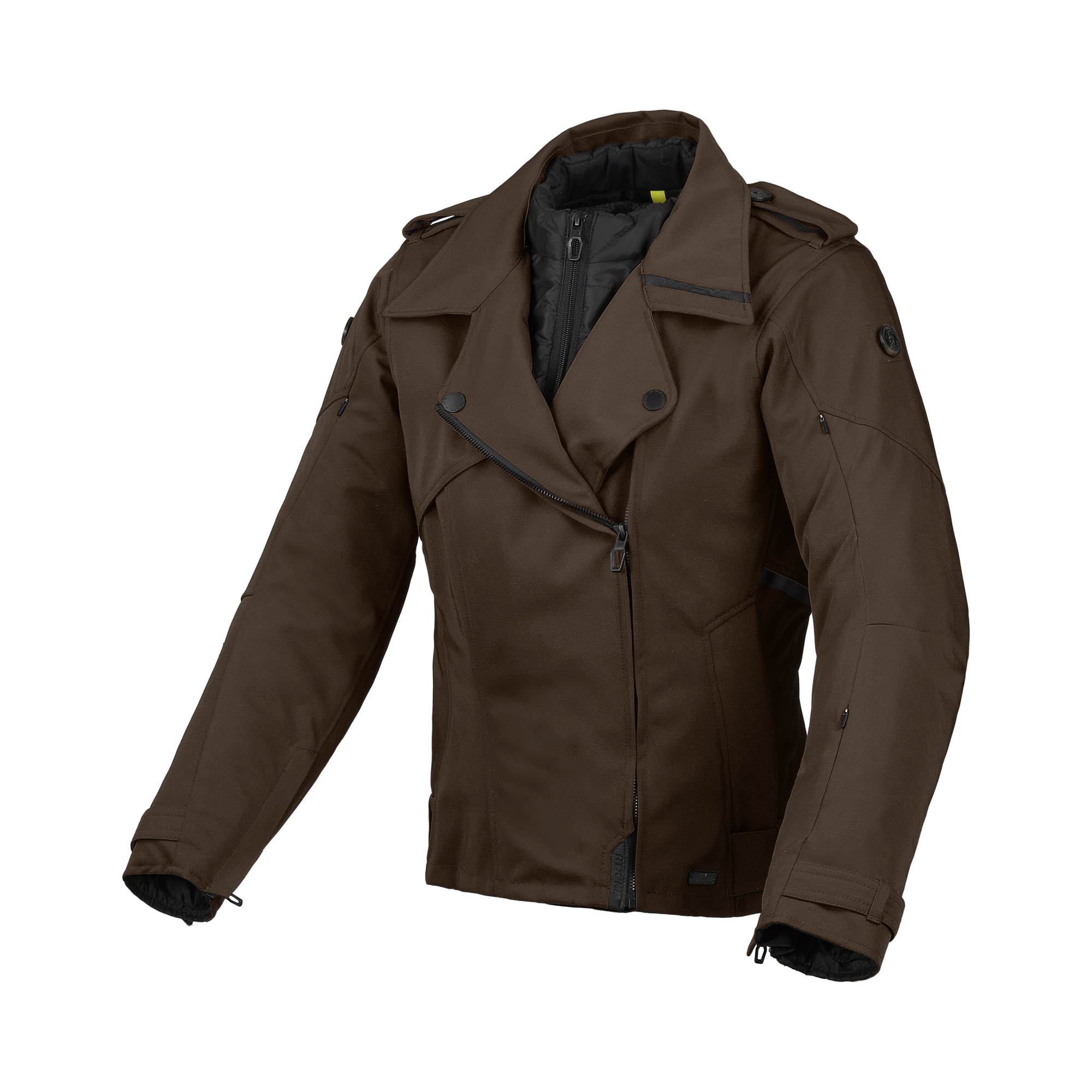 Macna Lirona Ladies Textile Jacket Brown FREE UK Delivery, FREE 365 Day Returns | Moto Central