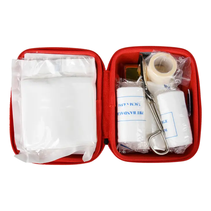 Macna Medi Kit, open kit overhead view
