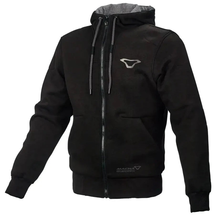 Macna Nuclone Hoodie Black  - FREE UK Shipping, FREE 365 Day Returns | Moto Central