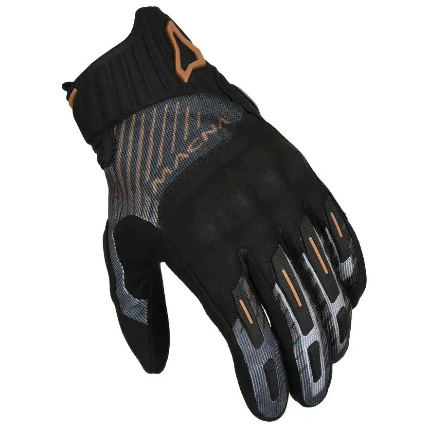 Macna Octar 2.0 Ladies Textile Gloves Black / Copper  - FREE UK Shipping, FREE 365 Day Returns | Moto Central