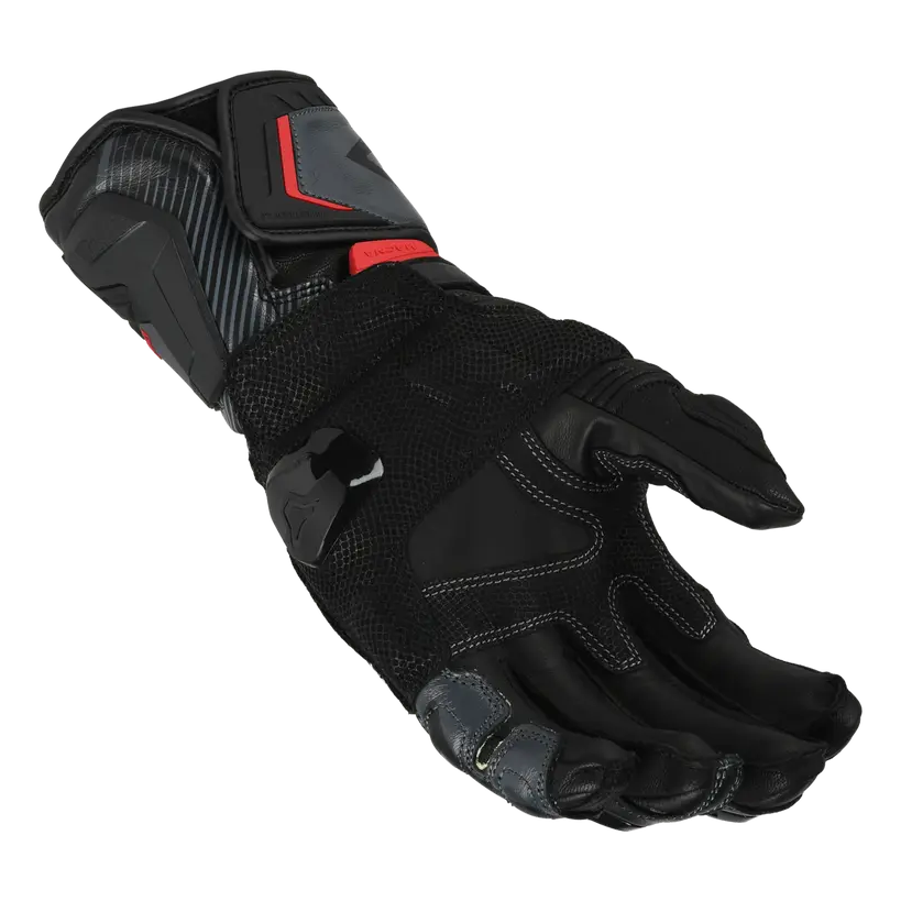 Macna Powertrack 2.0 Leather Gloves Black – palm view