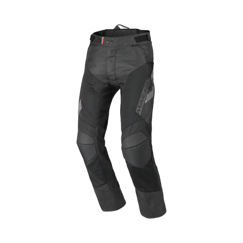 Macna Qargon Textile Trouser Black FREE UK Delivery, FREE 365 Day Returns | Moto Central