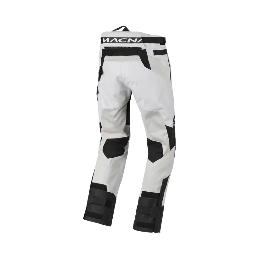Macna Qargon Textile Trouser Grey / Black FREE UK Delivery, FREE 365 Day Returns | Moto Central