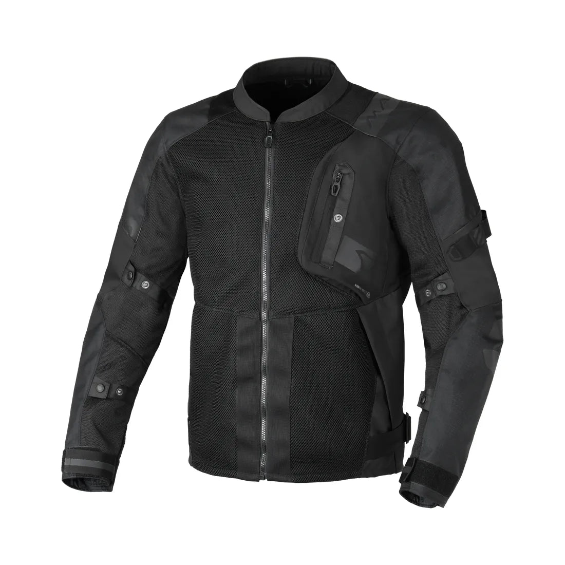 Macna Raddic Textile Jacket Black - FREE UK Shipping, FREE 365 Day Returns | Moto Central
