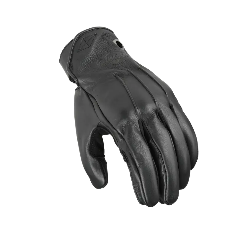 Macna Ralston Leather Gloves Black FREE UK Delivery, FREE 365 Day Returns | Moto Central