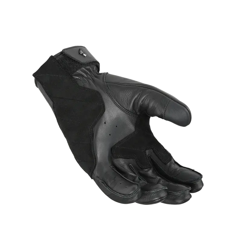 Macna Ralston Leather Gloves Black FREE UK Delivery, FREE 365 Day Returns | Moto Central