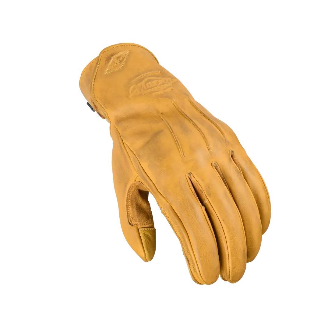 Macna Ralston Leather Gloves Yellow FREE UK Delivery, FREE 365 Day Returns | Moto Central