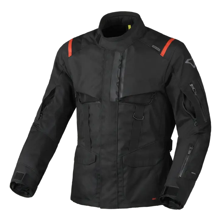 Macna Rancher 2.0 Textile Jacket Black, front view