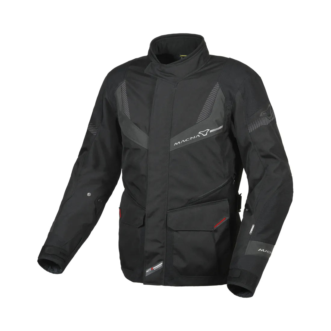 Macna Rancher Textile Jacket Black / Grey - FREE UK Shipping, FREE 365 Day Returns | Moto Central