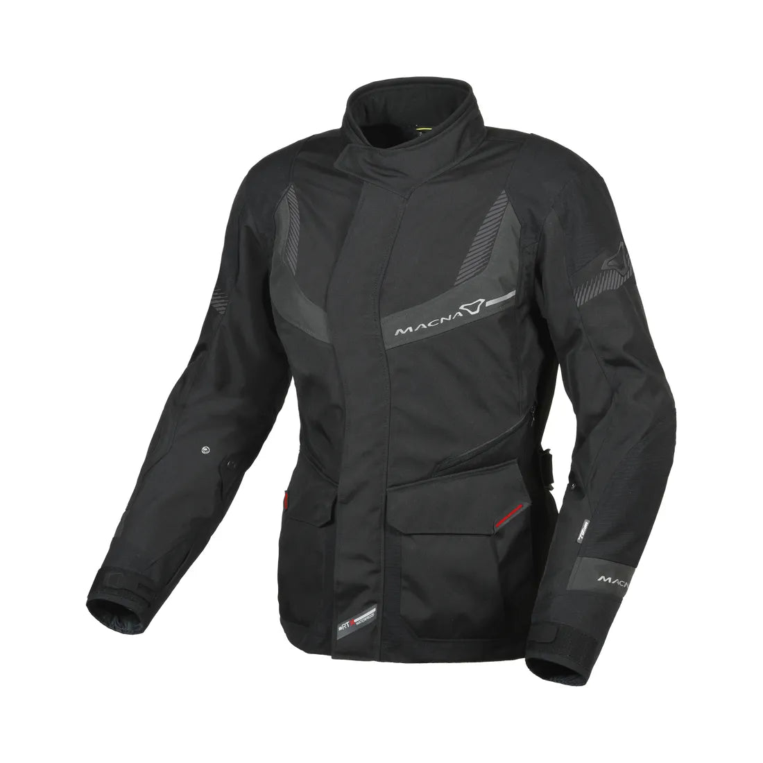 Macna Rancher Ladies Textile Jacket Black / Grey - FREE UK Shipping, FREE 365 Day Returns | Moto Central