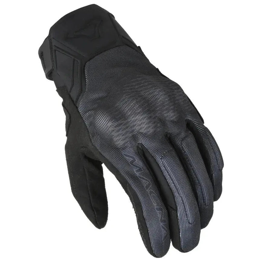 Macna Recon 2.0 Short Textile Gloves Black – knuckle view