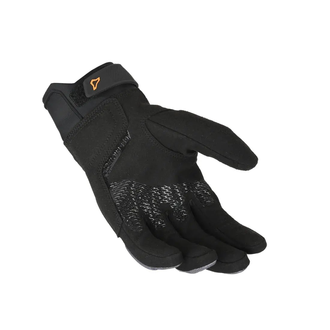 Macna Recon 2.0 Short Textile Gloves Black / Grey / Orange  - FREE UK Shipping, FREE 365 Day Returns | Moto Central