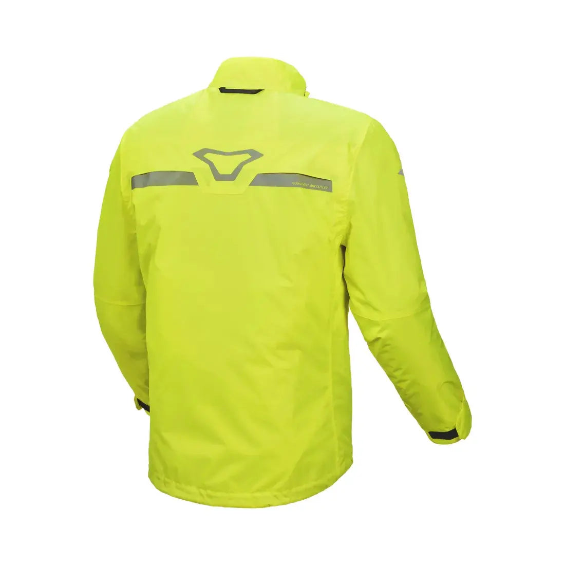Macna Spray Rain Over Jacket Fluo Yellow  - FREE UK Shipping, FREE 365 Day Returns | Moto Central
