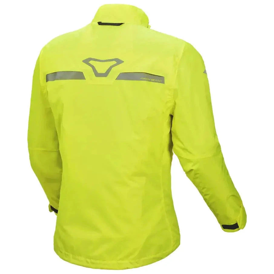 Macna Spray Ladies Rain Over Jacket Fluo Yellow – rear view