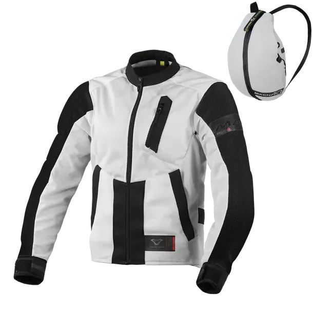 Macna Torida Ladies Textile Jacket Grey / Black FREE UK Delivery, FREE 365 Day Returns | Moto Central