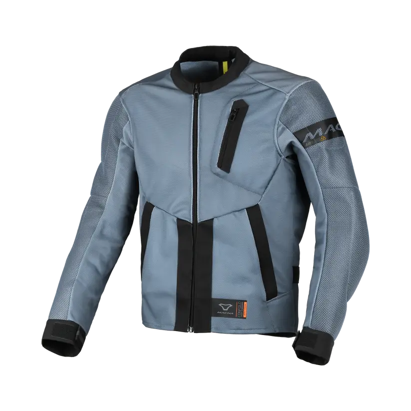 Macna Torido Textile Jacket Grey / Black FREE UK Delivery, FREE 365 Day Returns | Moto Central