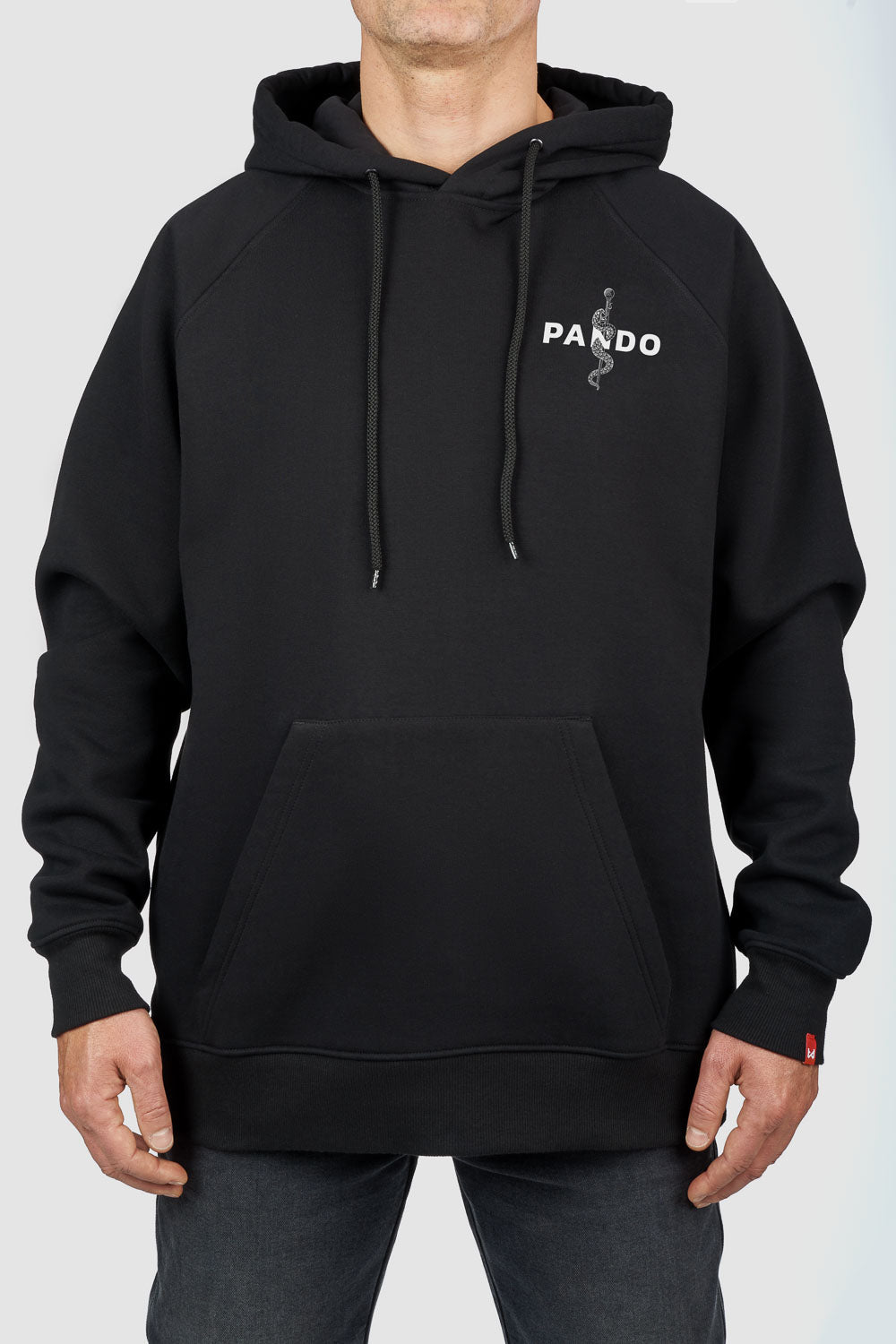 Pando Moto Max Pain Oversized Hoodie Black FREE UK Delivery, FREE 365 Day Returns | Moto Central