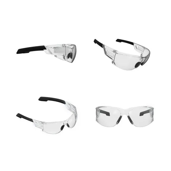 Mechanix Wear Mechanice Type-N Safety Glasses Clear Lens  - FREE UK Shipping, FREE 365 Day Returns | Moto Central