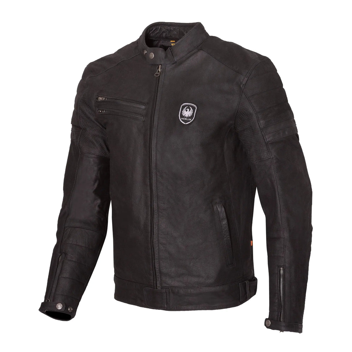 Merlin Alton 2 D3O Leather Jacket Black