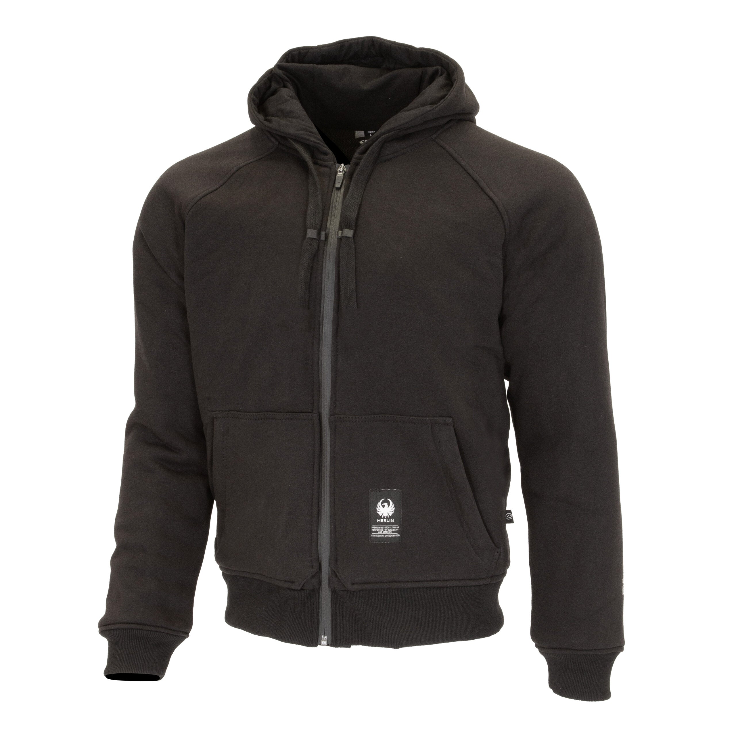 Merlin Hamlin Hydro Waterproof Riding Textile Hoody Black FREE UK Delivery, FREE 365 Day Returns | Moto Central