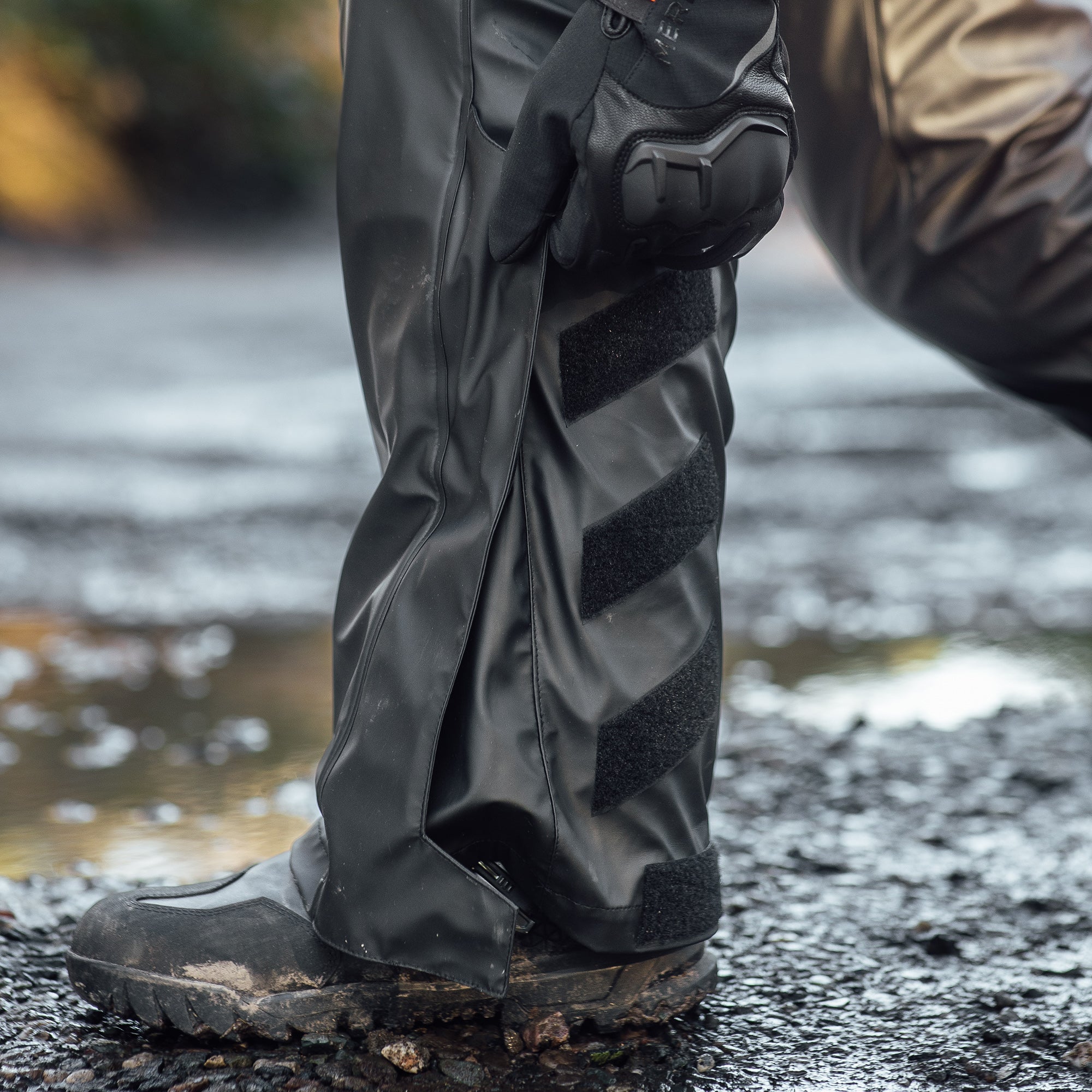 Merlin Hydroshield Waterproof Over Trouser Black FREE UK Delivery, FREE 365 Day Returns | Moto Central