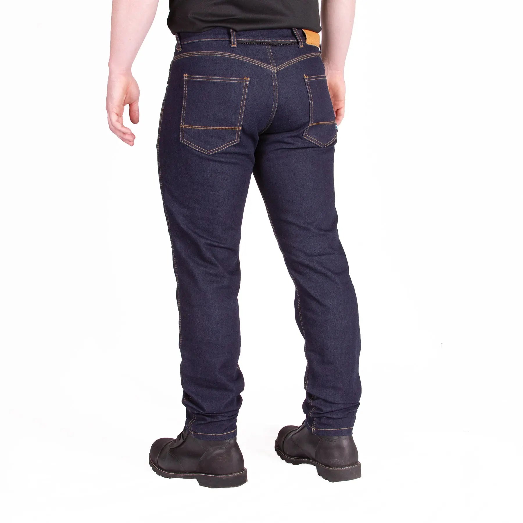 Merlin Stanford Jeans Dark Blue FREE UK Delivery, FREE 365 Day Returns | Moto Central