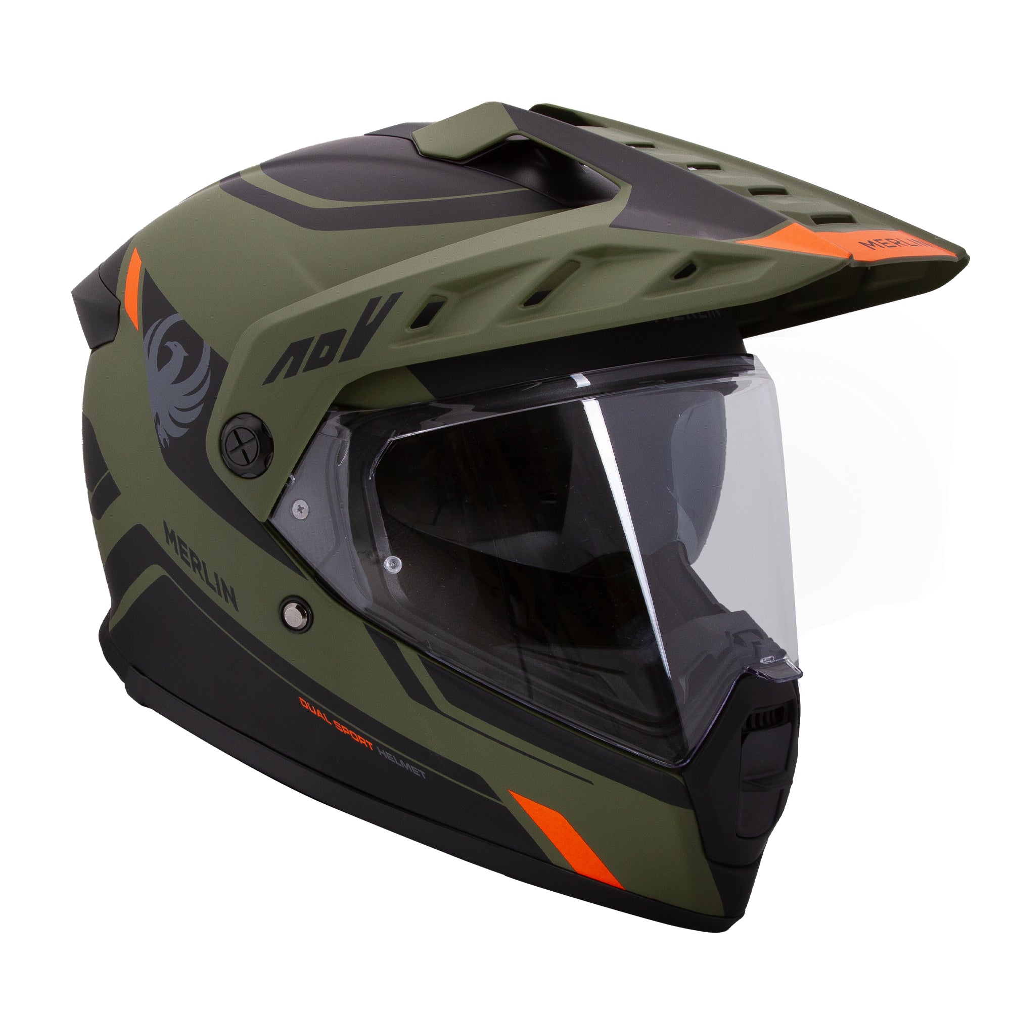 Merlin Torres Block Matt Green FREE UK Delivery, FREE 365 Day Returns | Moto Central