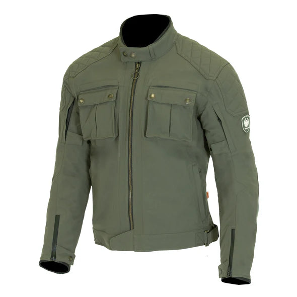 Merlin Coplow Eco D3O Laminated Textile Jacket Green
