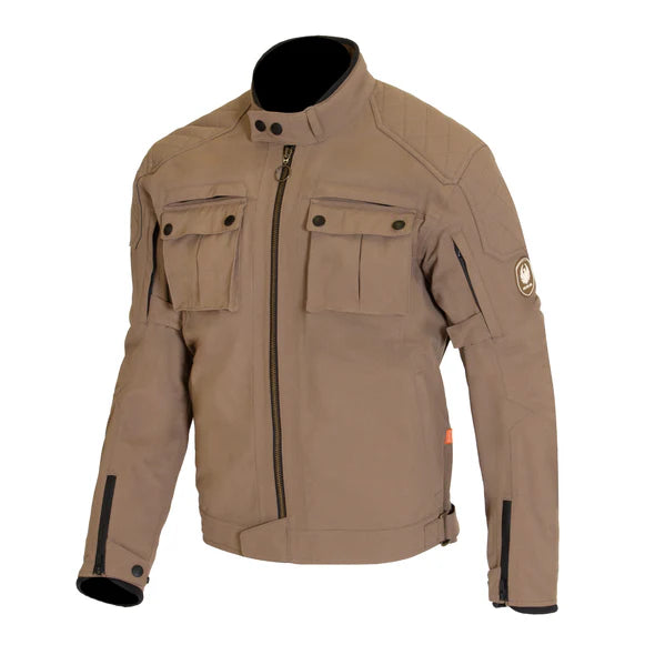 Merlin Coplow Eco D3O Laminated Textile Jacket Sand