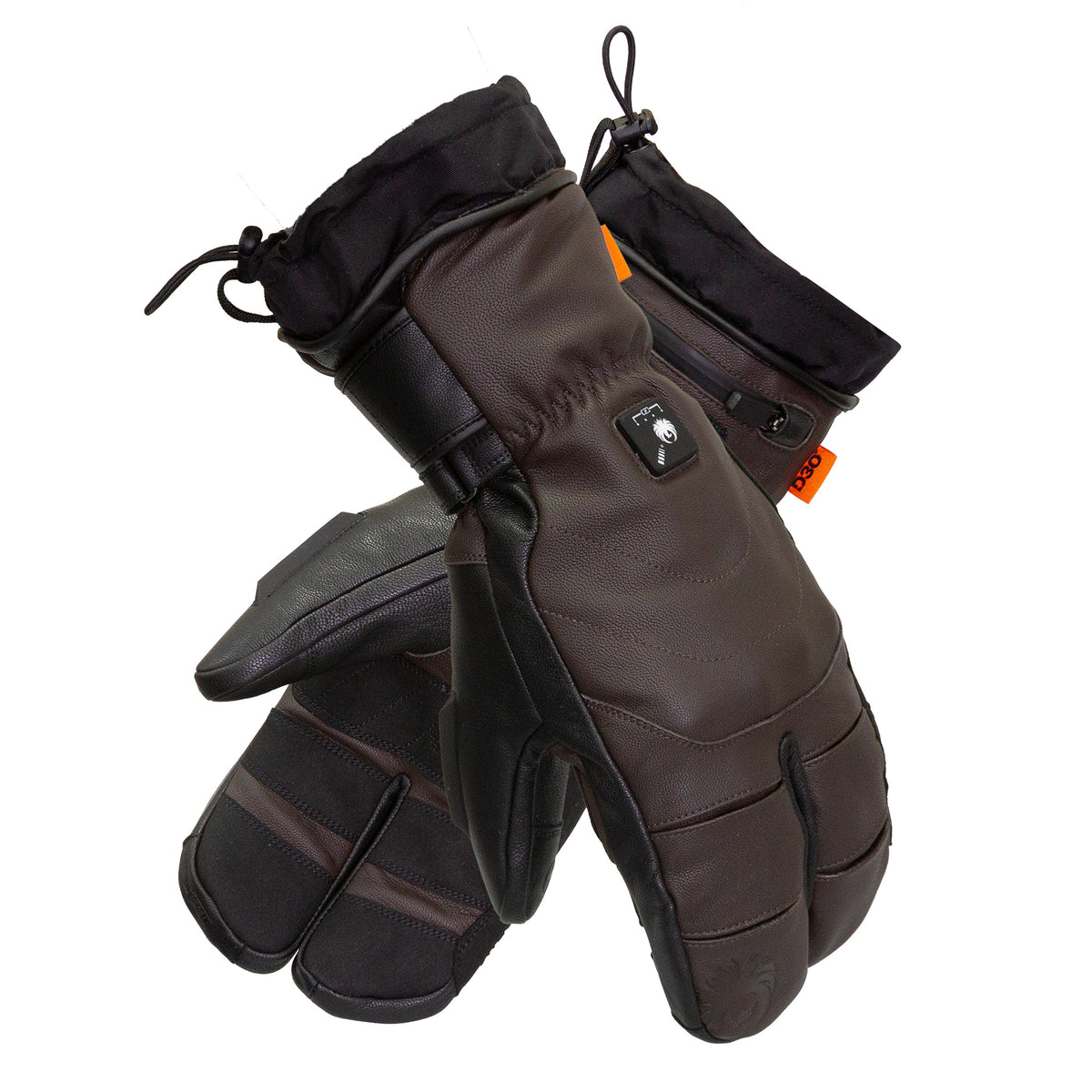 Merlin Tundra Claw CE2 D3O Heated Gloves Brown