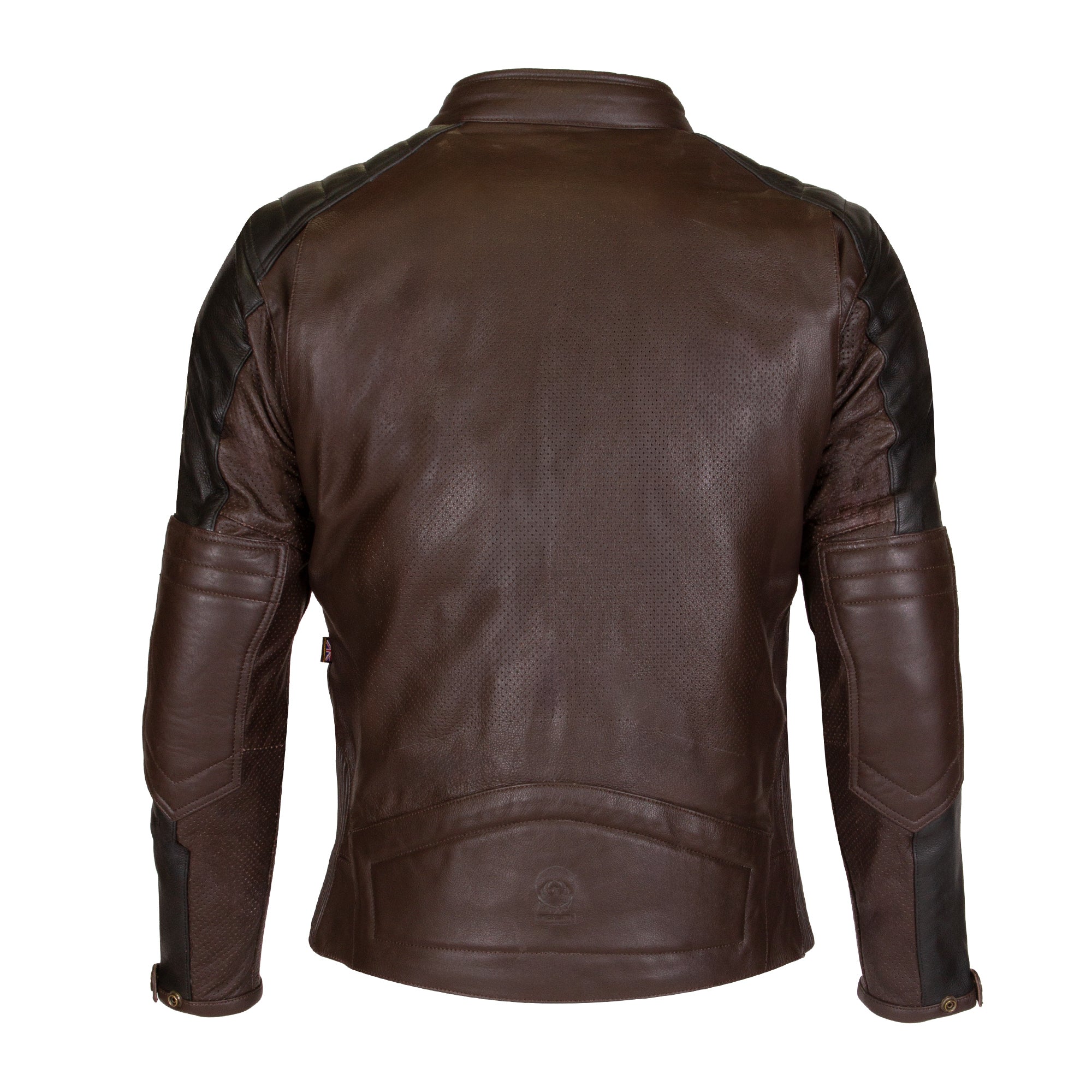 Merlin Chase 2 AAA D3O Leather Jacket Brown / Black FREE UK Delivery, FREE 365 Day Returns | Moto Central