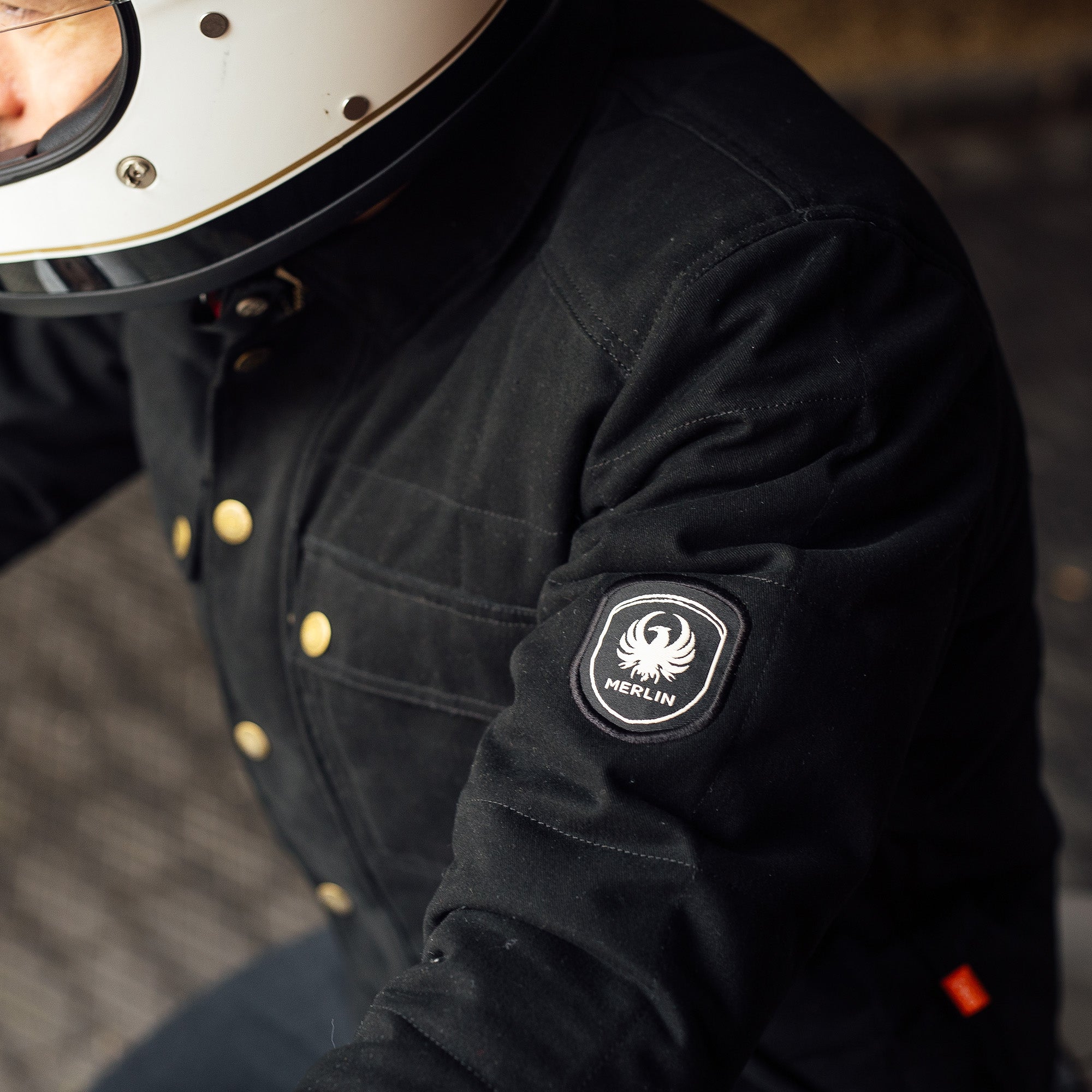 Merlin Codsall D3O Baffle Riding Jacket Black FREE UK Delivery, FREE 365 Day Returns | Moto Central