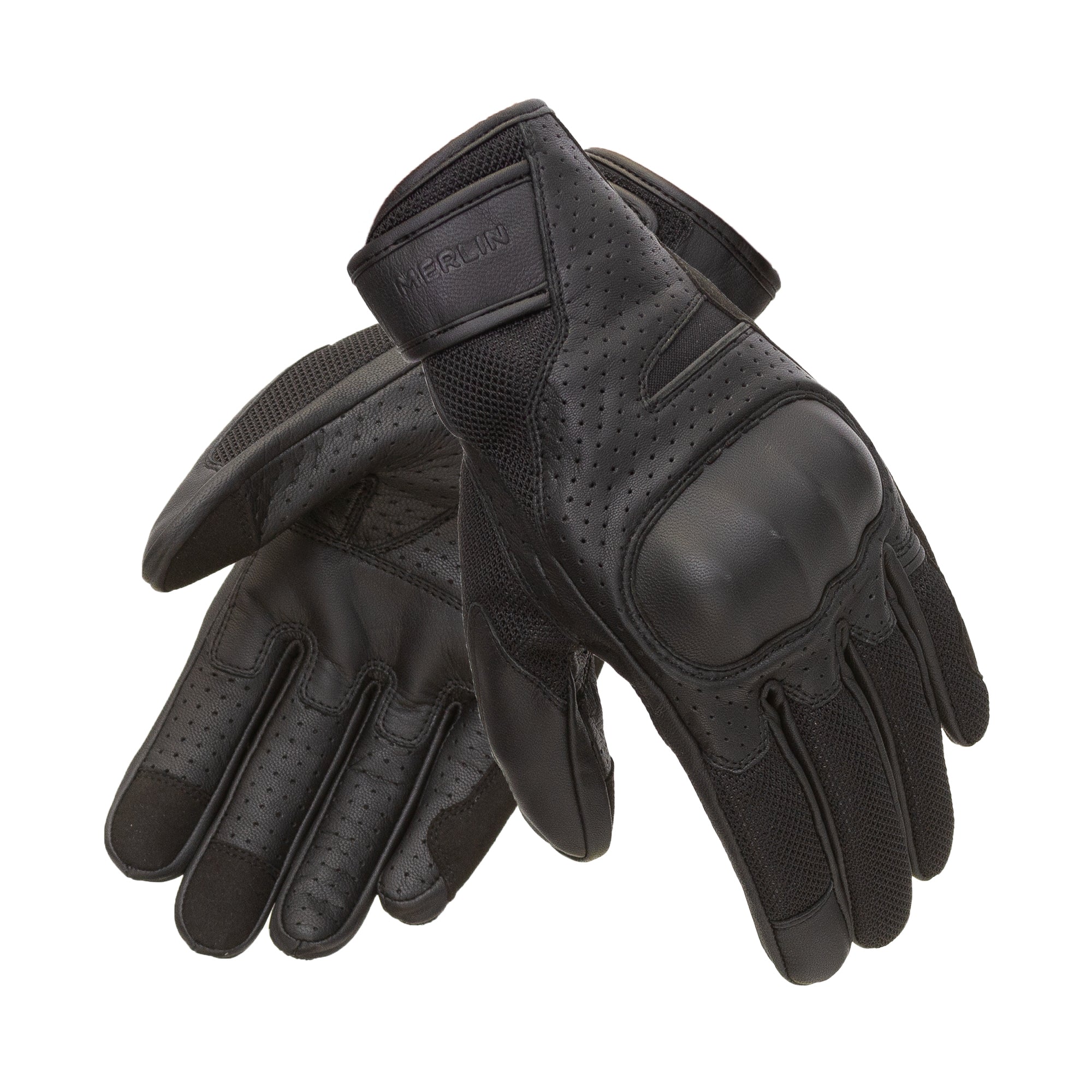 Merlin Griffin Urban Leather D3O Gloves Black FREE UK Delivery, FREE 365 Day Returns | Moto Central