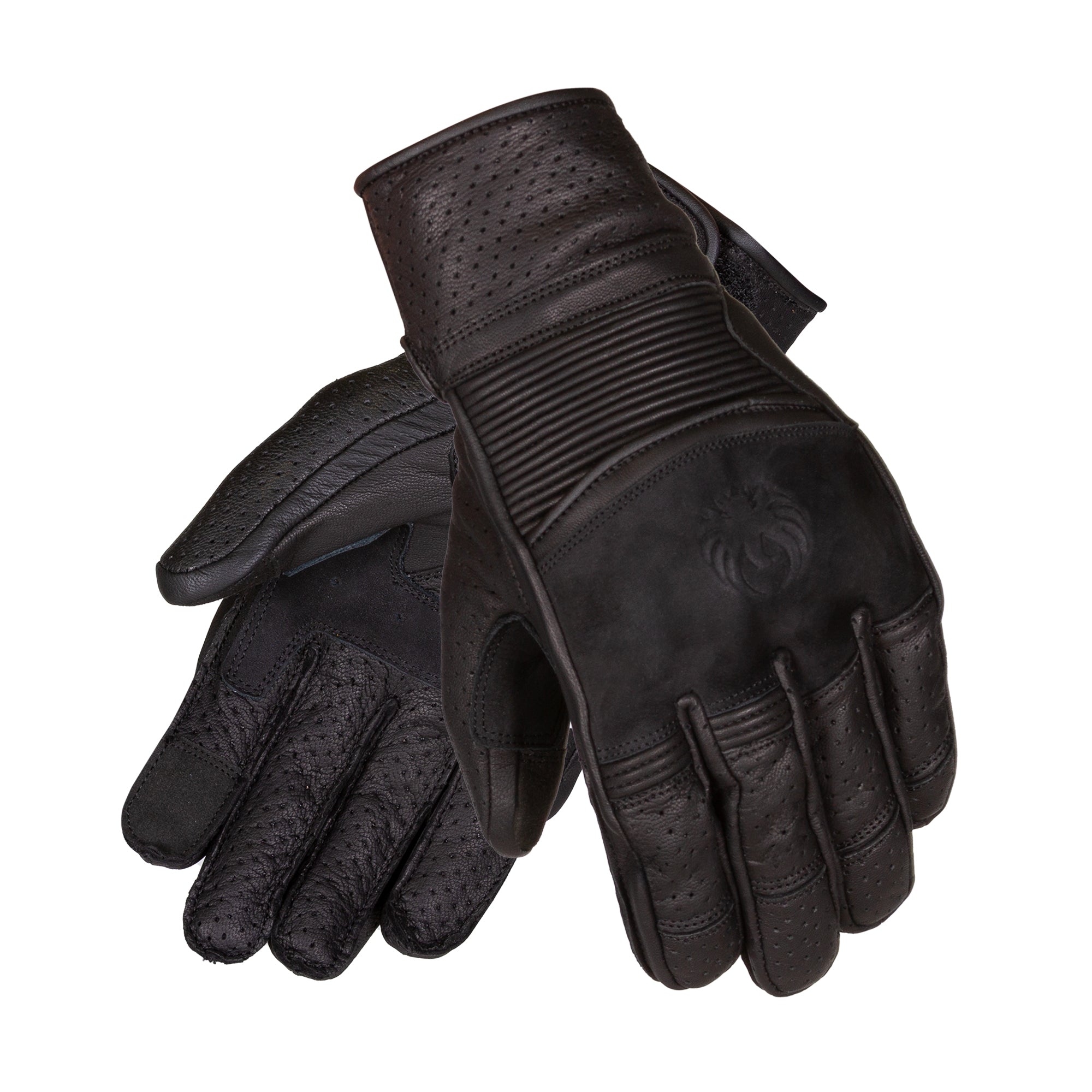 Merlin Imperial D3O Leather Gloves Black FREE UK Delivery, FREE 365 Day Returns | Moto Central