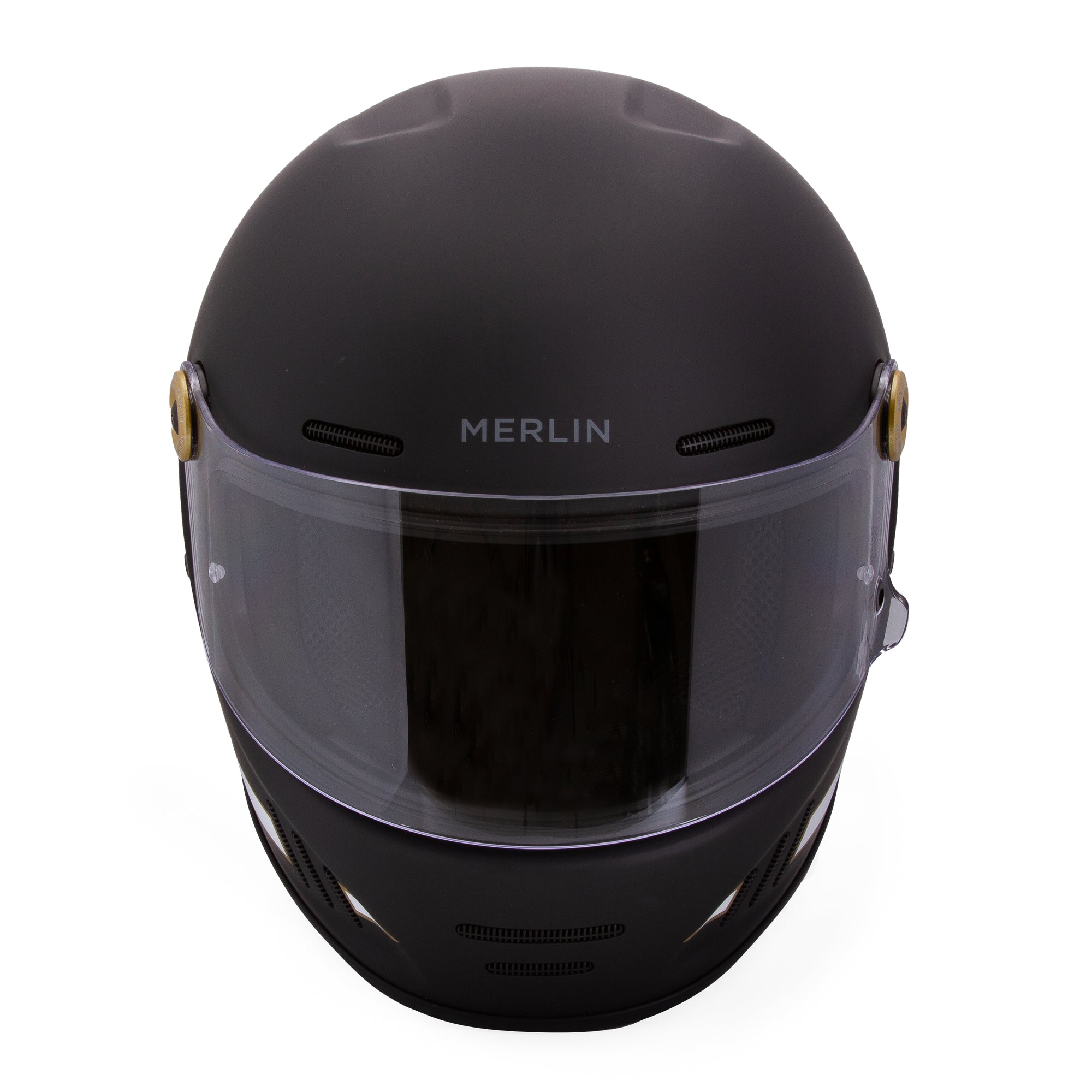 Merlin Revival Flash Matt Black FREE UK Delivery, FREE 365 Day Returns | Moto Central