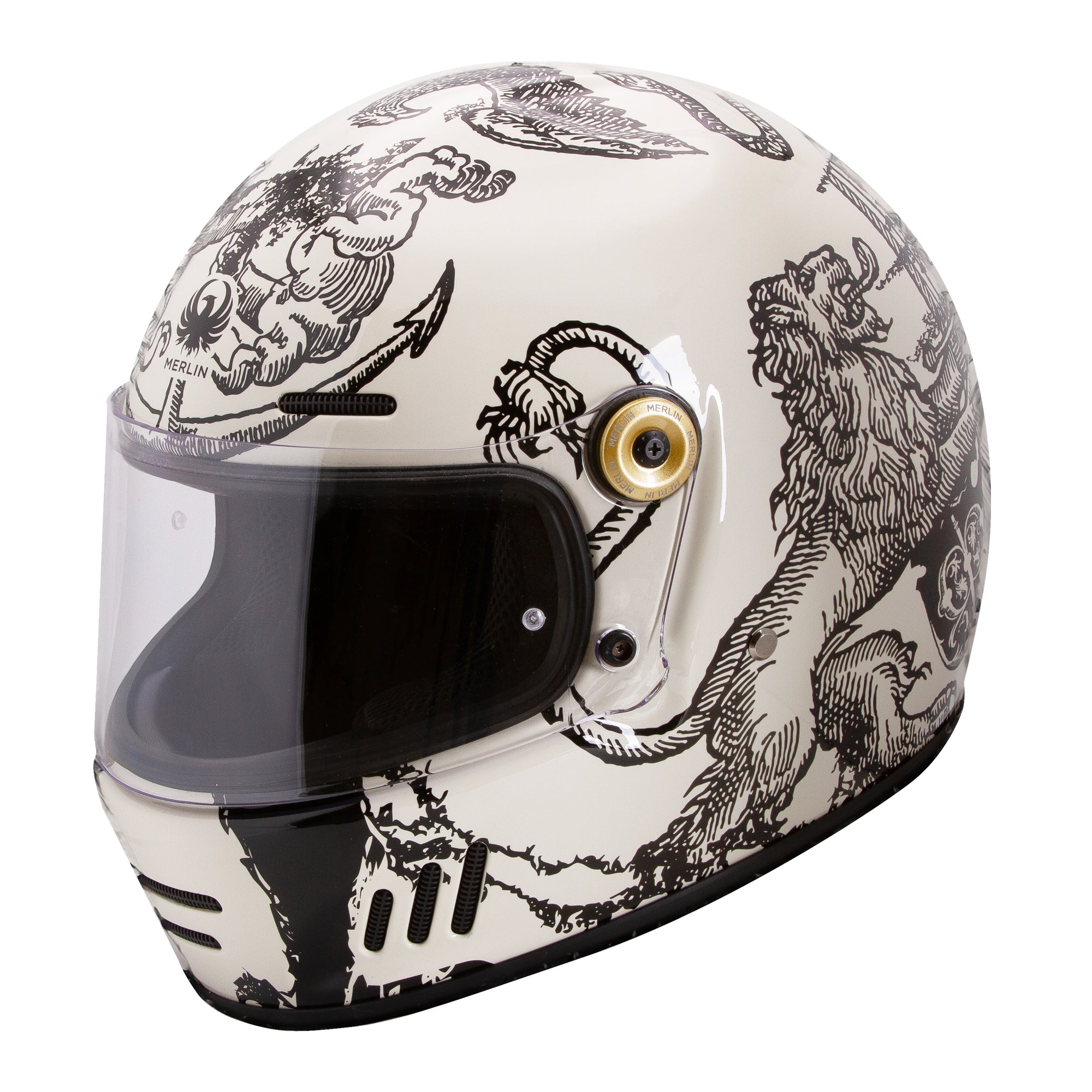 Merlin Revival Versus Off-White FREE UK Delivery, FREE 365 Day Returns | Moto Central