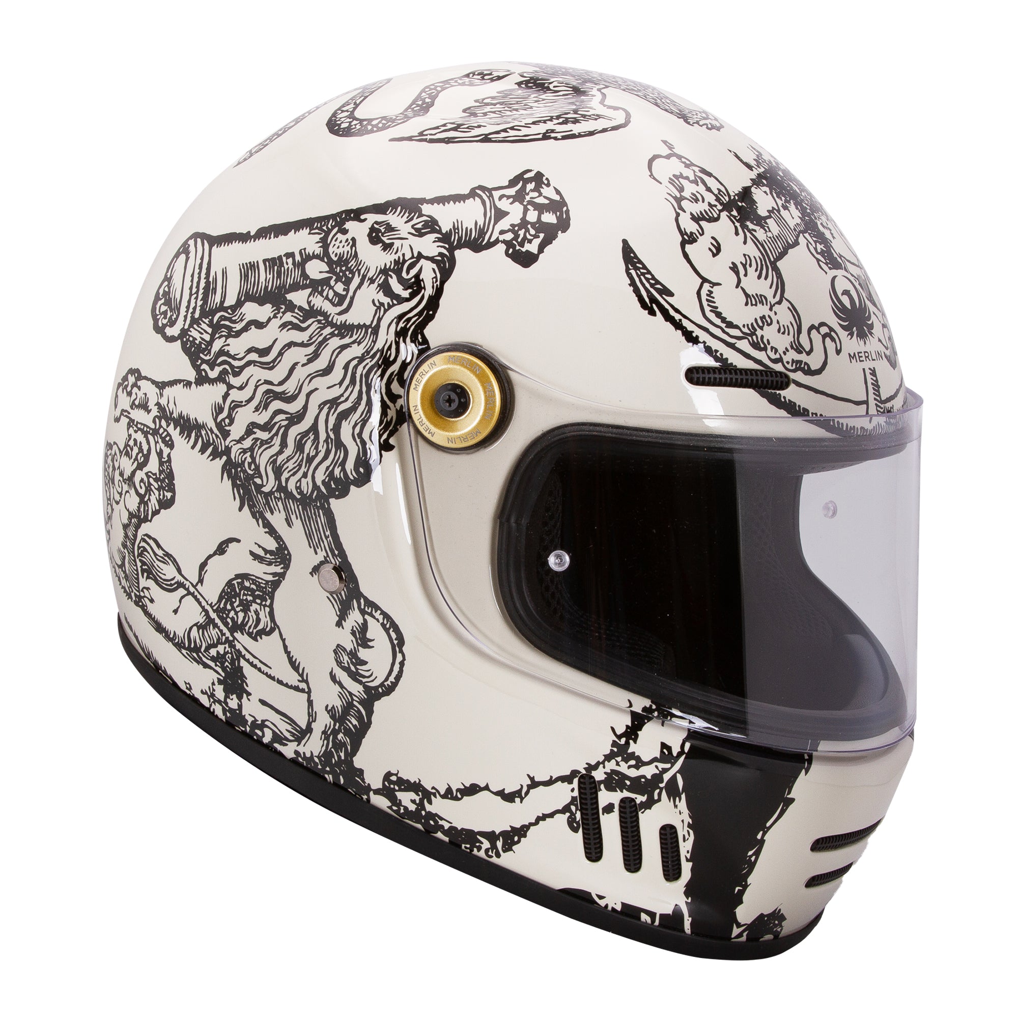 Merlin Revival Versus Off-White FREE UK Delivery, FREE 365 Day Returns | Moto Central