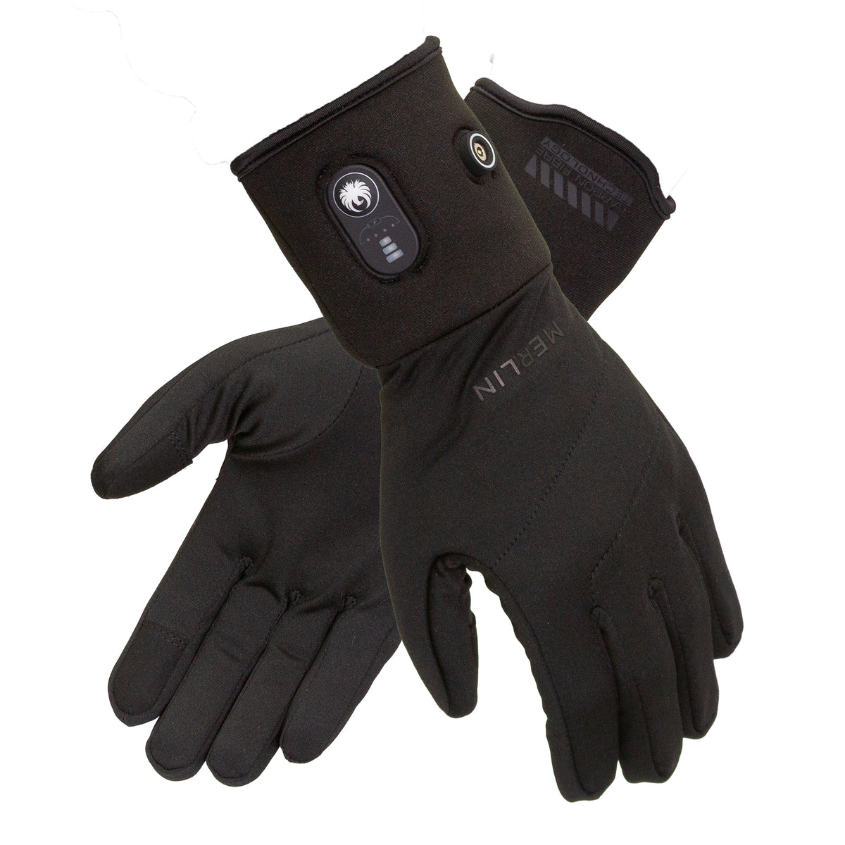Merlin Thermavolt Heated Inner Gloves Black