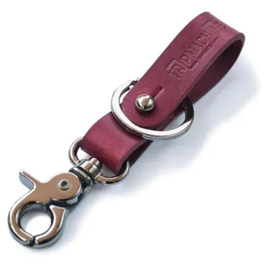 Trip Machine Key Fob Cherry Red / Metallic Black front product view