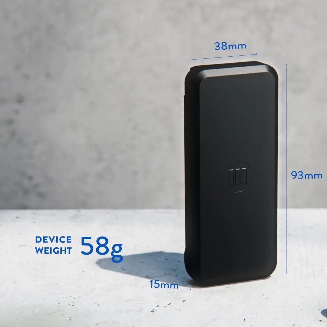 Monimoto 9 GPS Tracker Black FREE UK Delivery, FREE 365 Day Returns | Moto Central