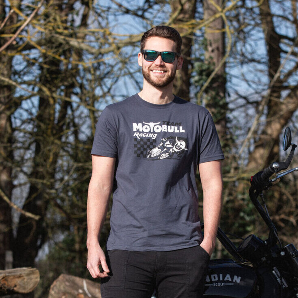 MotoBull Racing Team T-Shirt Ink Grey