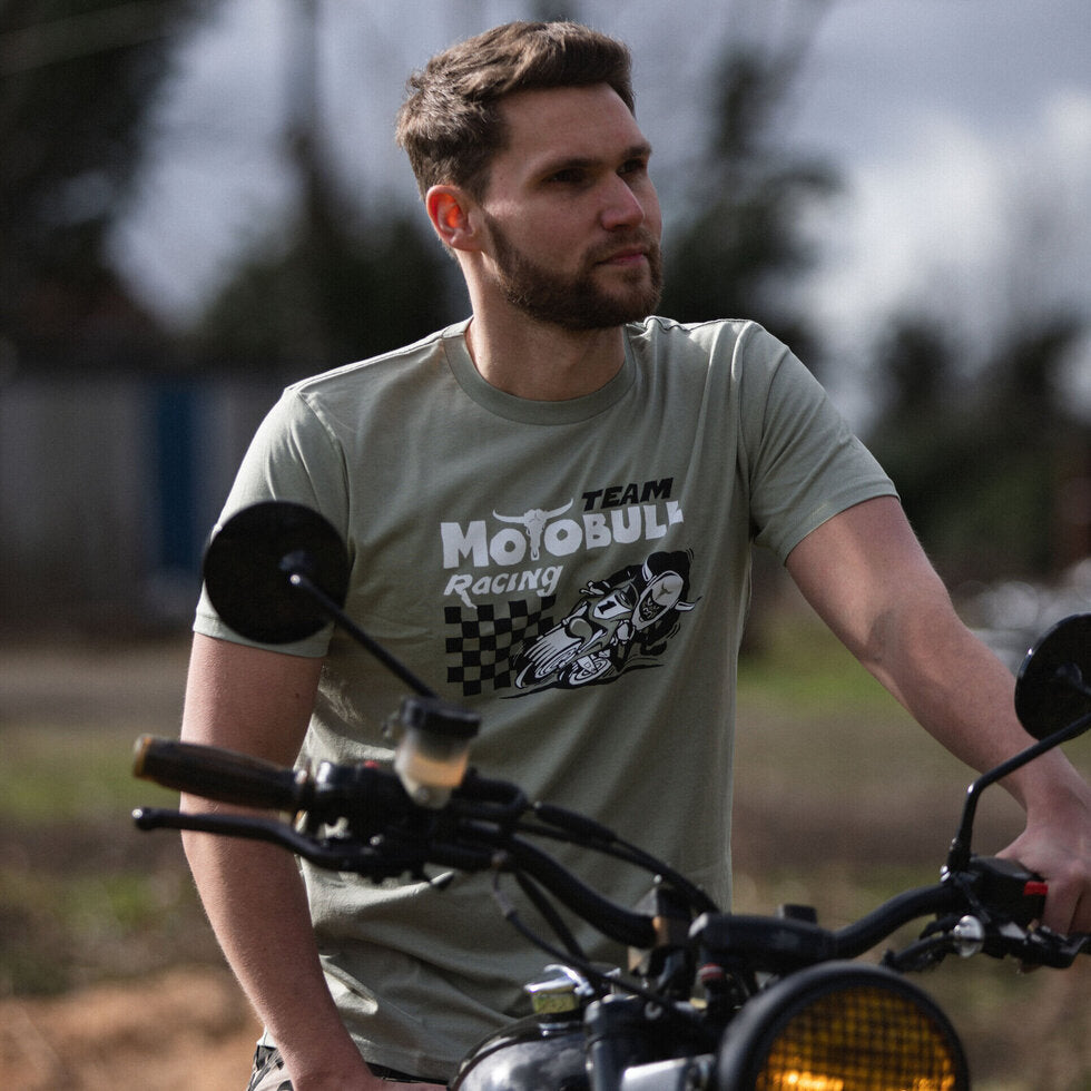 MotoBull Racing Team T-Shirt Pistachio Green