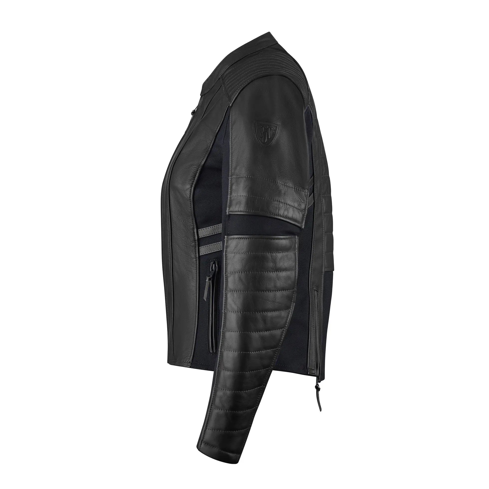 MotoGirl Amelia Ladies Leather Jacket Black FREE UK Delivery, FREE 365 Day Returns | Moto Central